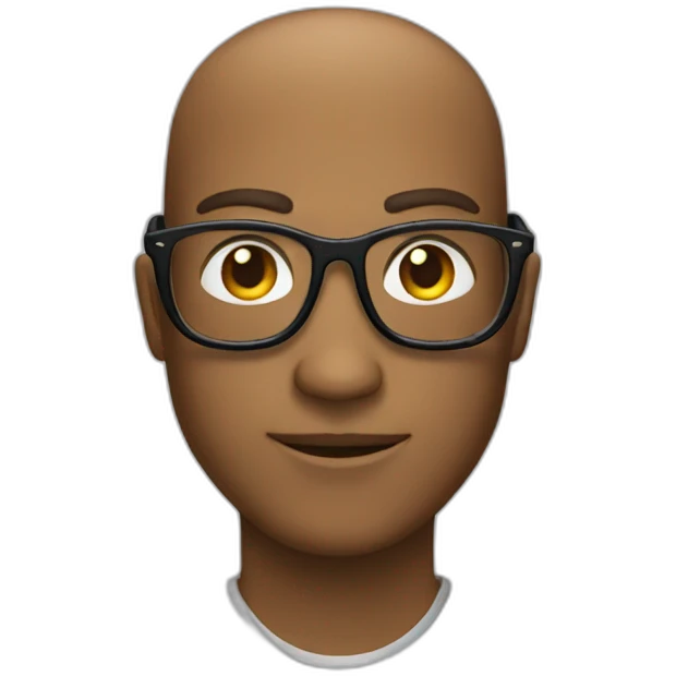Chat qui porte des lunettes emoji