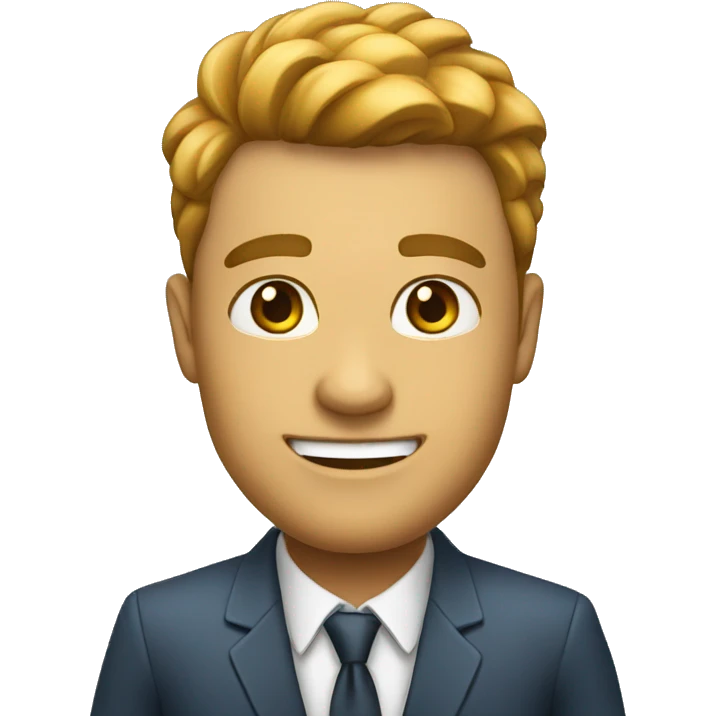 Business level up with sales emoji