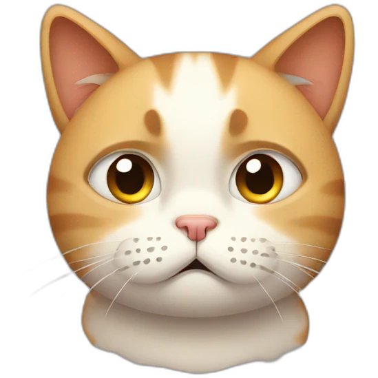 Sad cat emoji