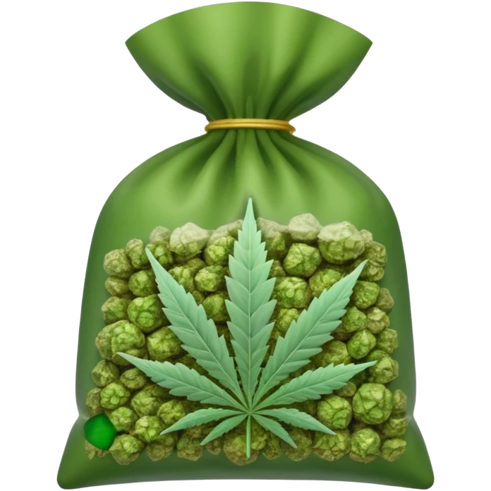 Weed pound baggie  emoji
