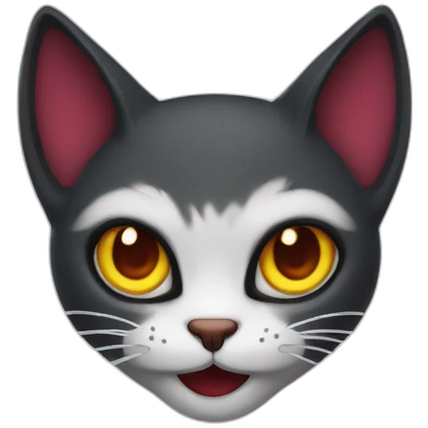 cat vampire emoji