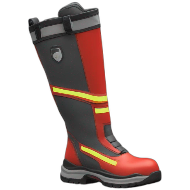 Rosenbauer fireman boots emoji