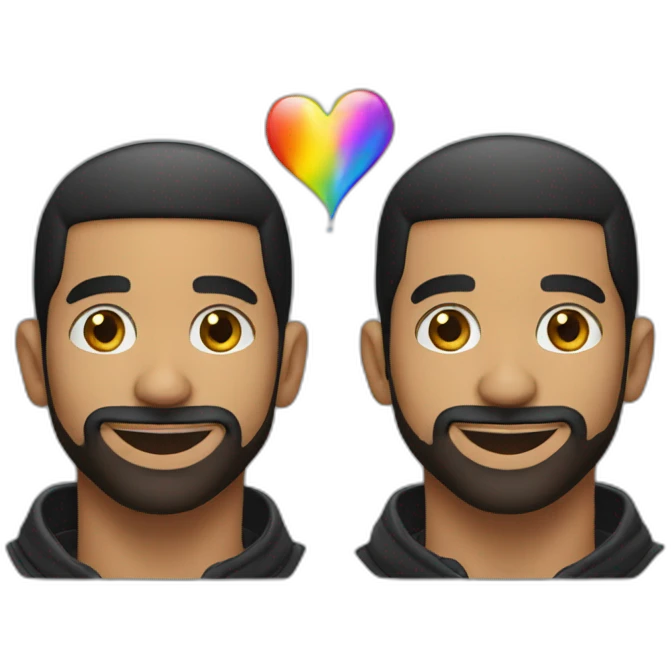 drake having gay fun emoji