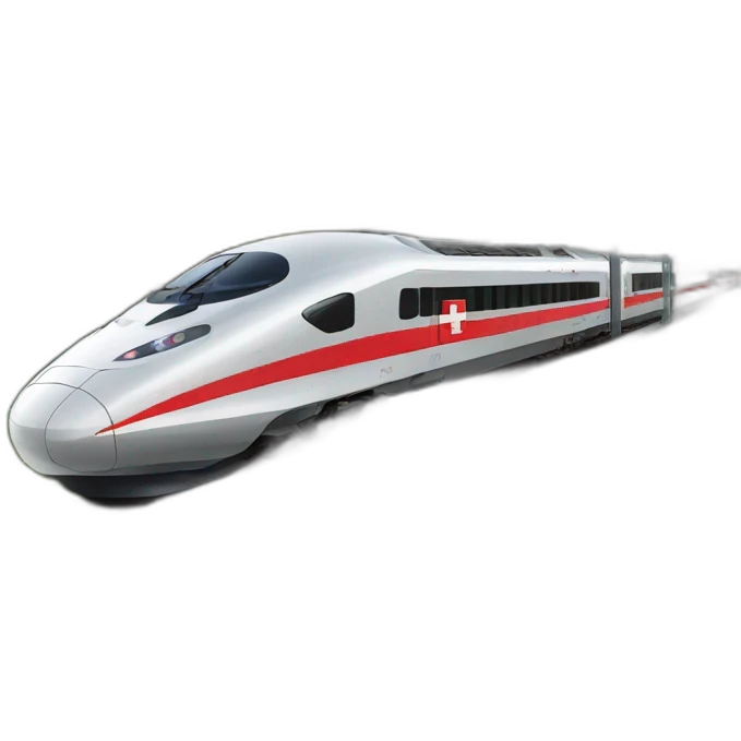 swiss-high-speed-train emoji