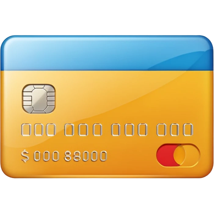 Carte bancaire emoji
