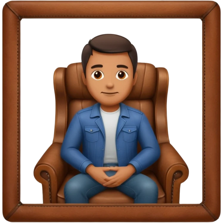 dad chair emoji