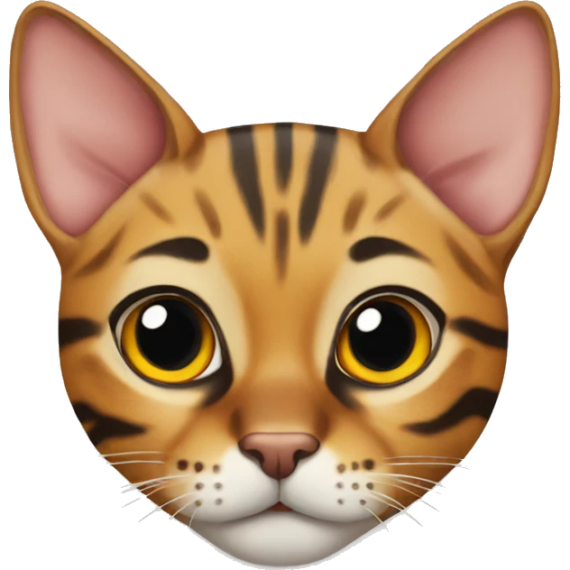 Bengal cat emoji