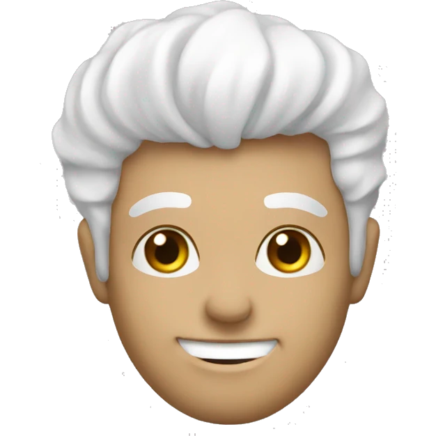 Withe tulps  emoji