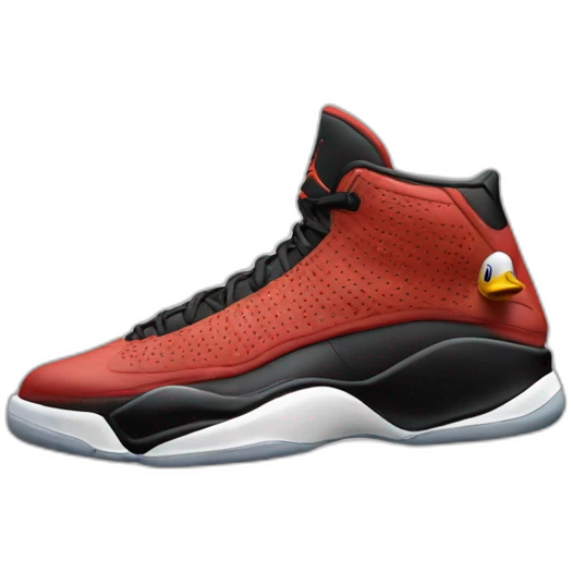Michael Jordan as a duck emoji