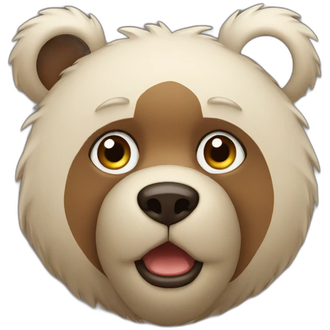 bear criyng emoji