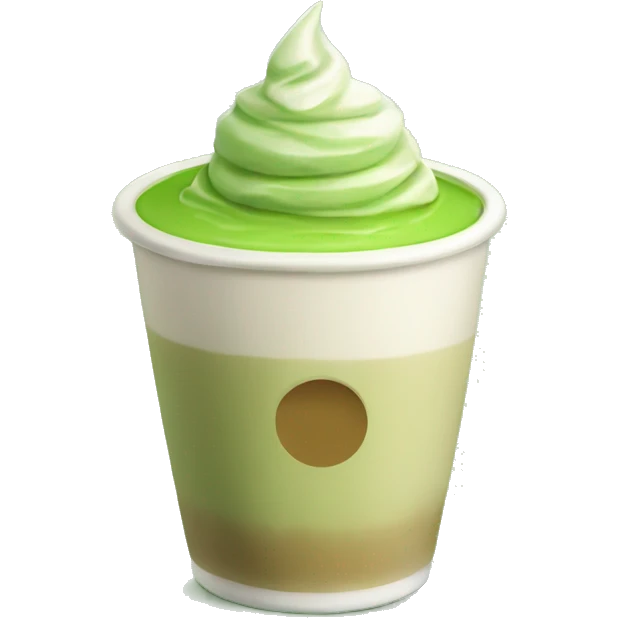 Cup of Matcha Latte  emoji