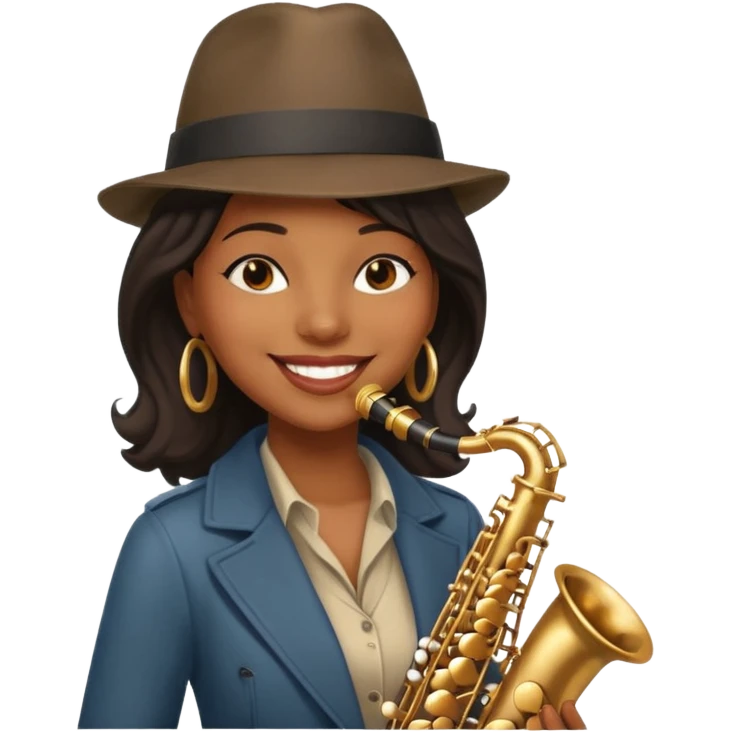 Street Music Performer black woman  emoji