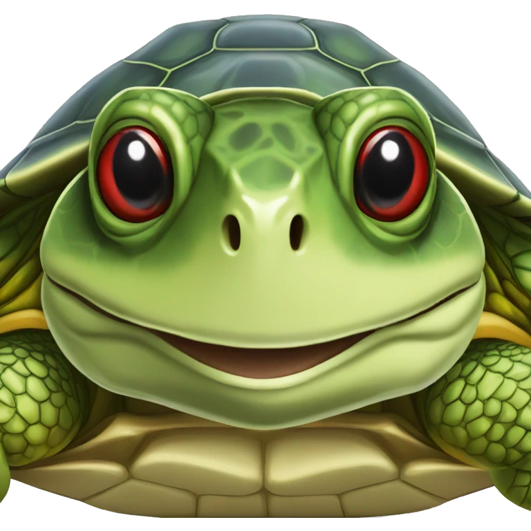 Red-Eared Slider turtle terrapin emoji
