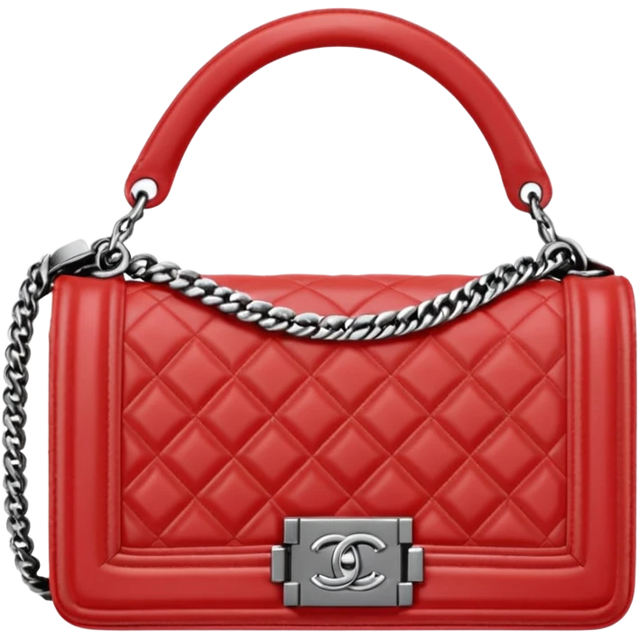 chanel le boy light red emoji