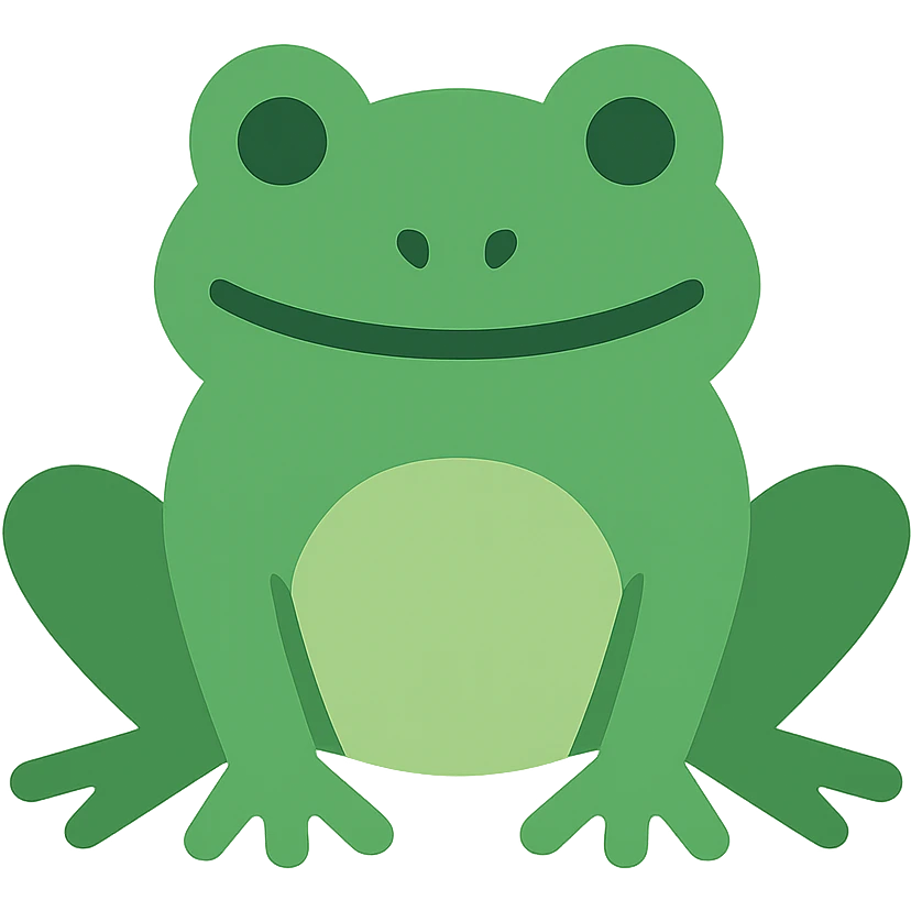 Frog emoji