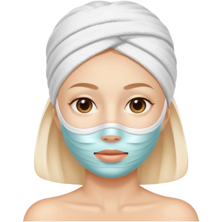 Spa mask emoji