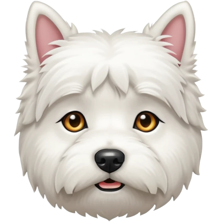 sad west highland terrier dog emoji