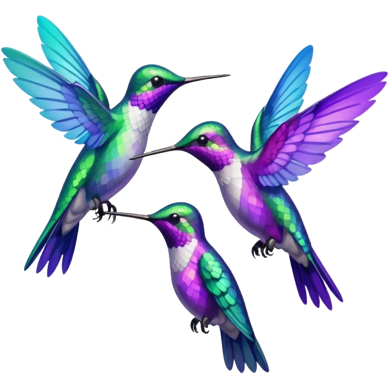 MORE HUMMINGBIRDS emoji