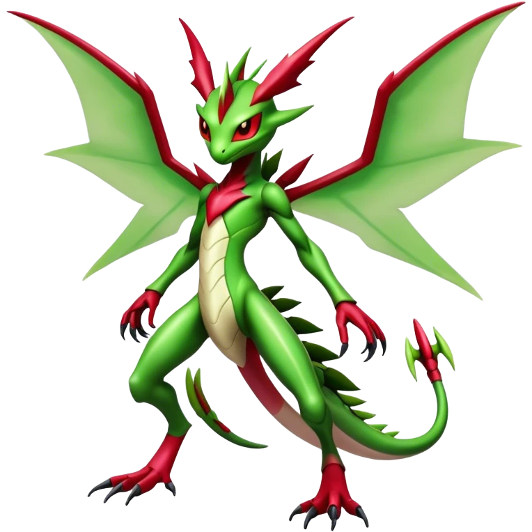  Cool Edgy Shiny Futuristic Ethereal Legendary Scizor-Digimon-Schyther-Flygon-hybrid full body emoji