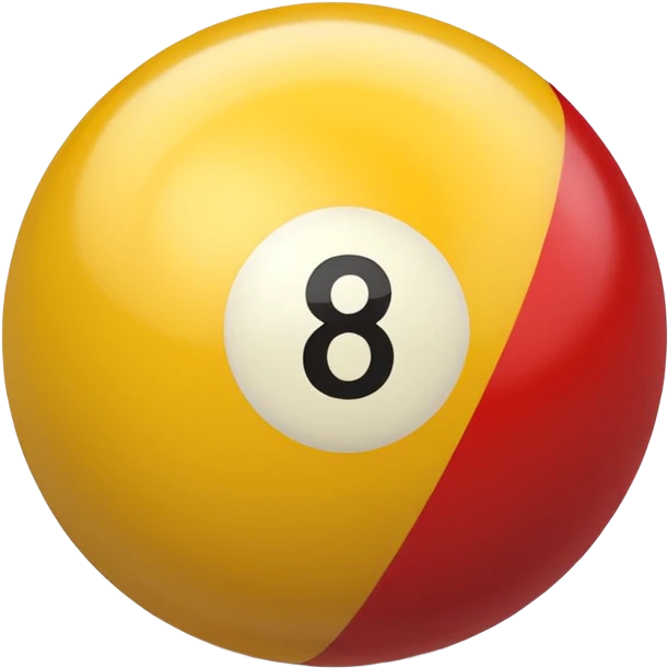 2 numbered billiard ball  emoji