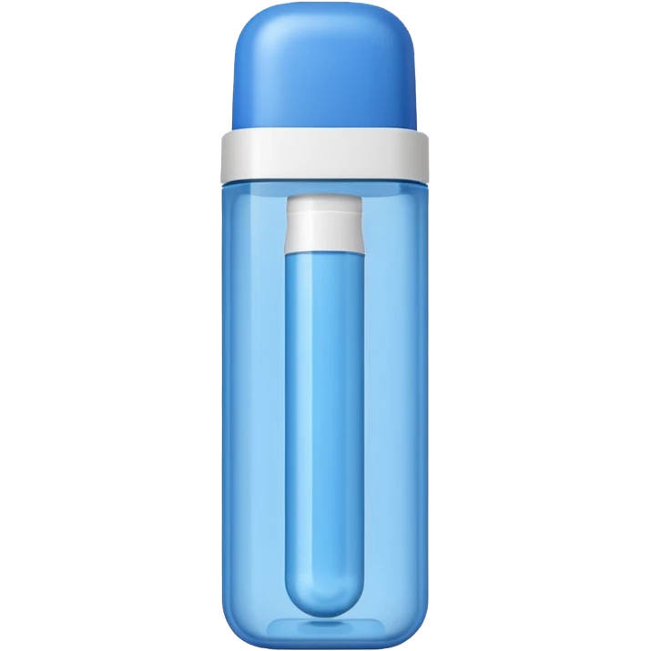 blue inhaler emoji