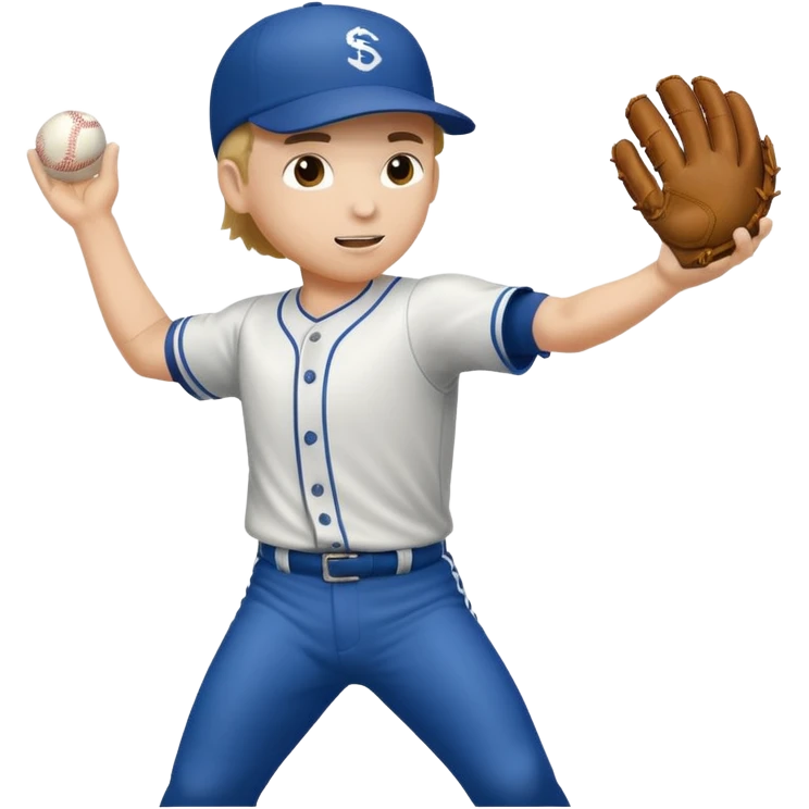 hacer el lanzamiento  de pelota jugador emoji