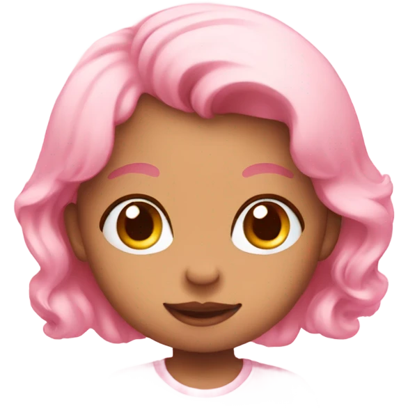 baby pink color of heart emoji  emoji