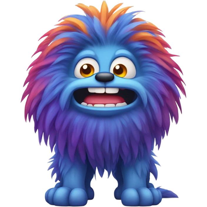 Tickle monster handsome  emoji