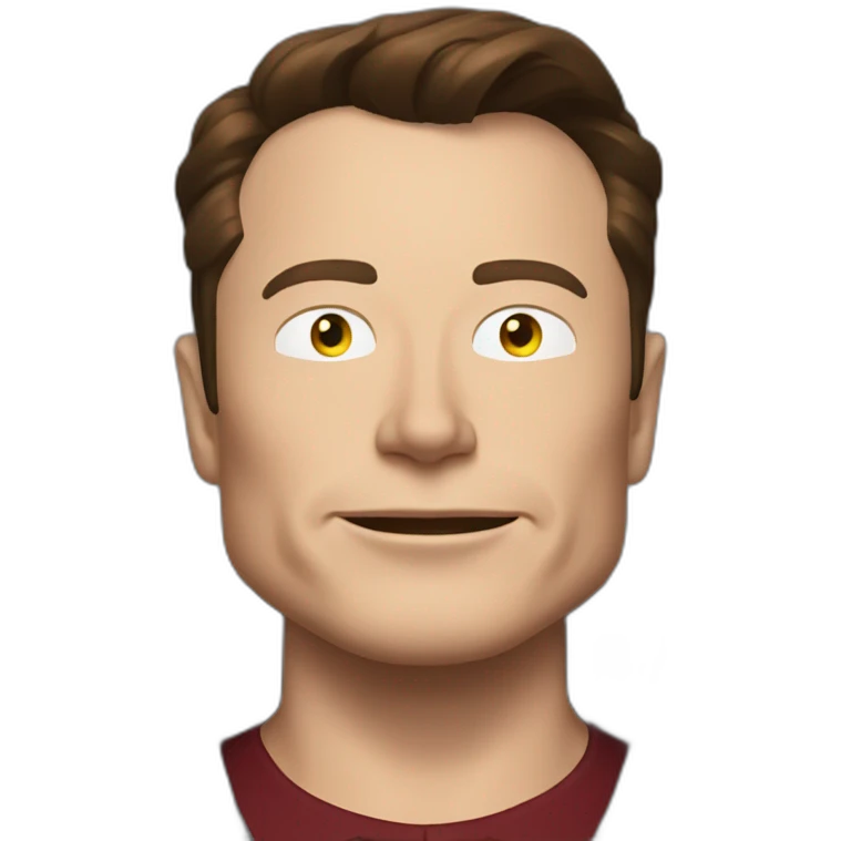 elon musk on batman emoji