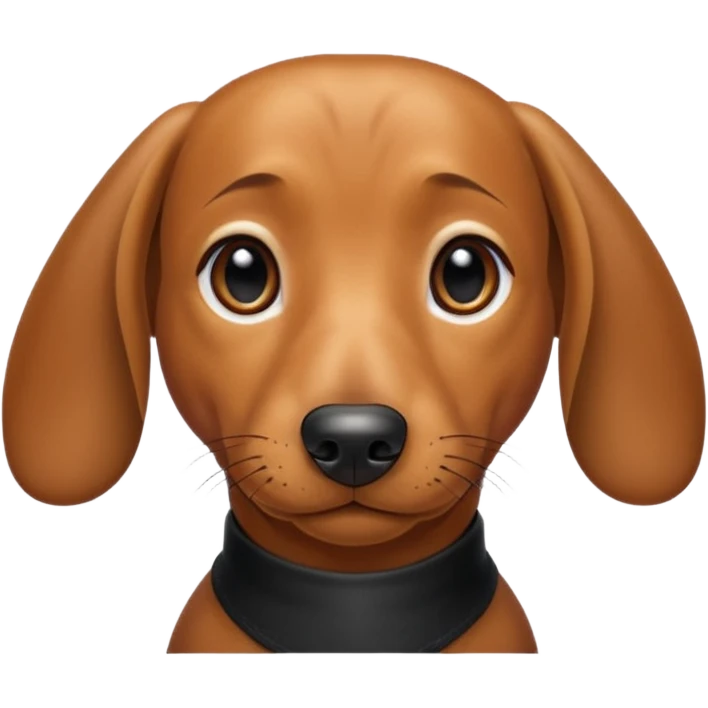 smug dachsund emoji