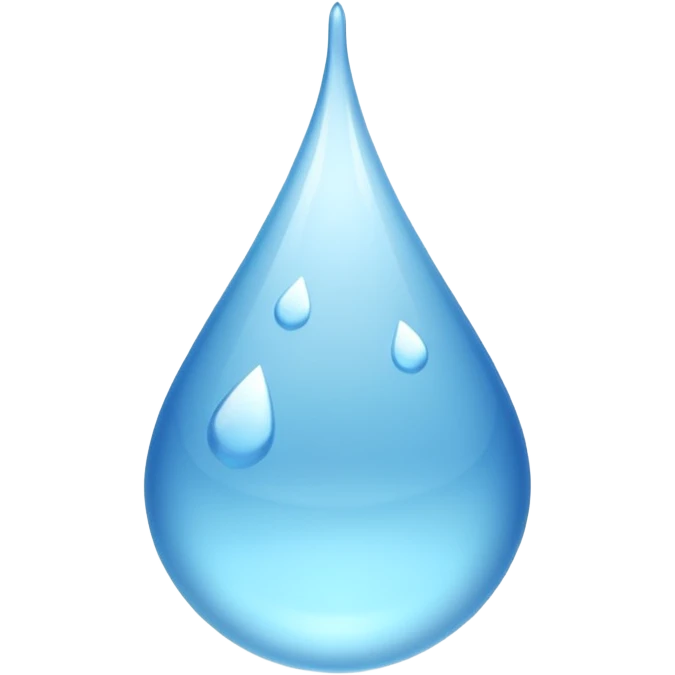 a drop emoji