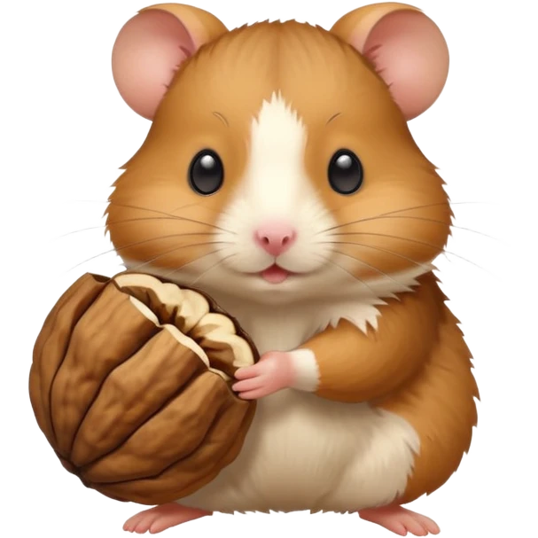 hamster holding nutz emoji