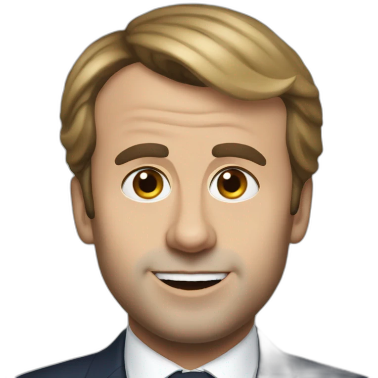 Emanuel Macron emoji