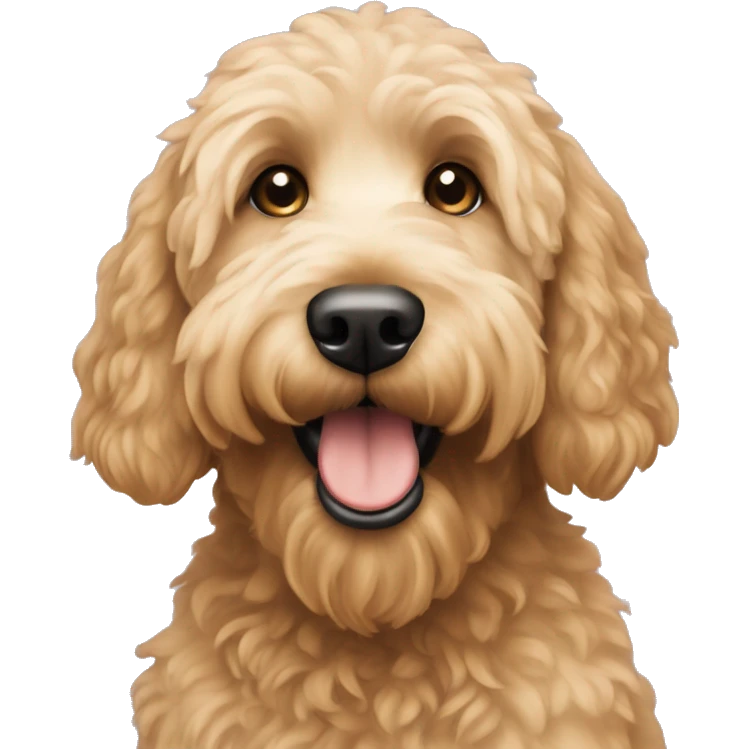 Goldendoodle  emoji