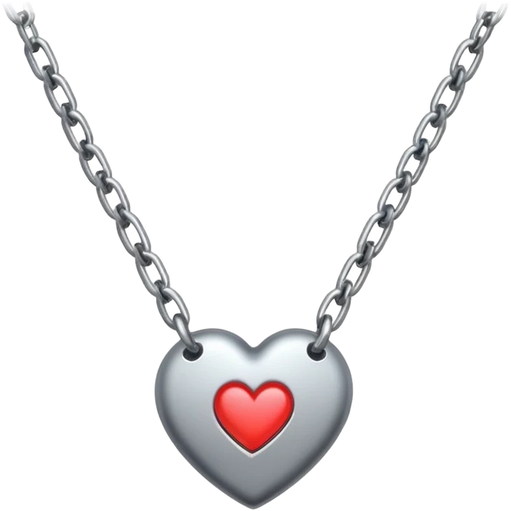 broken chain with a small heart inside emoji