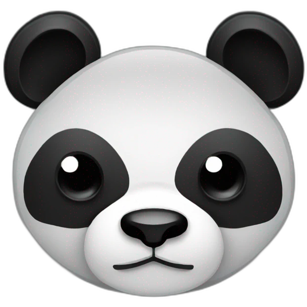 8-bit panda emoji
