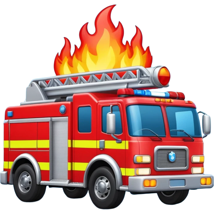 un emoji similar a este pero de un camión de bomberos emoji