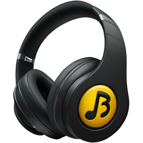 Beats Studio 3 head phones emoji