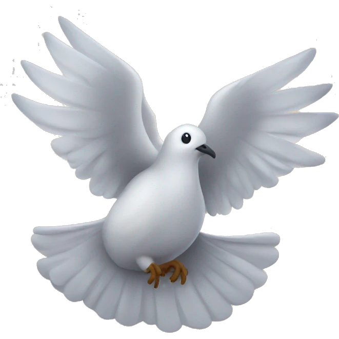 Halloween Dove emoji
