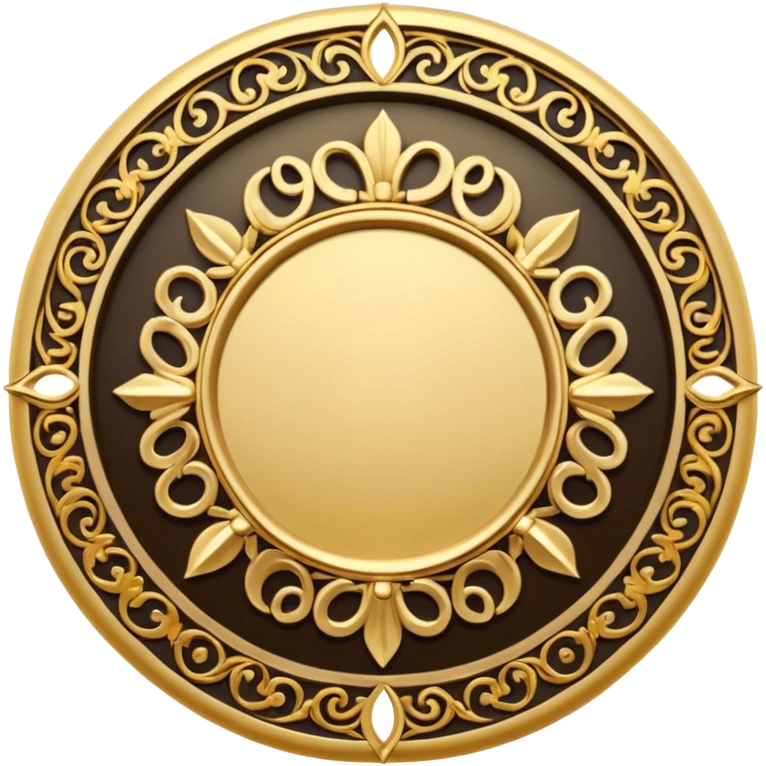 The name of God is repeated in the shape of a circle. emoji