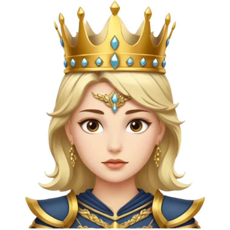 Valkyrie warrior crown emoji