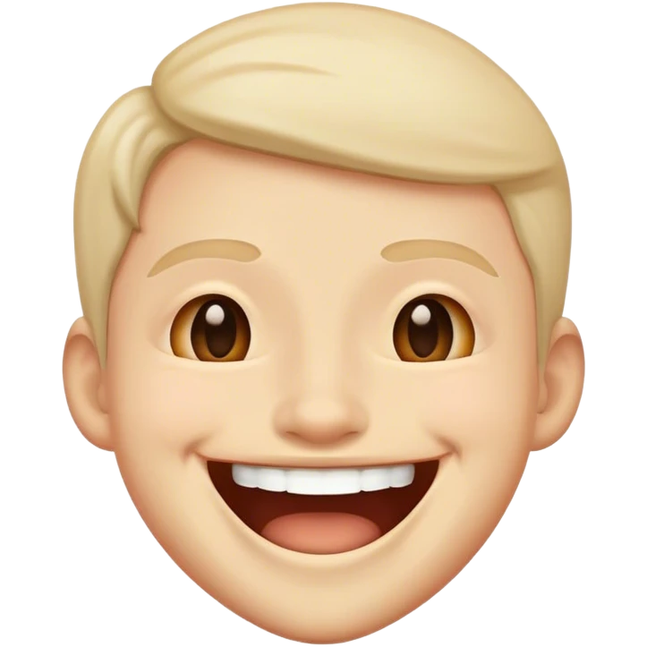 Laughing but hiding it emoji