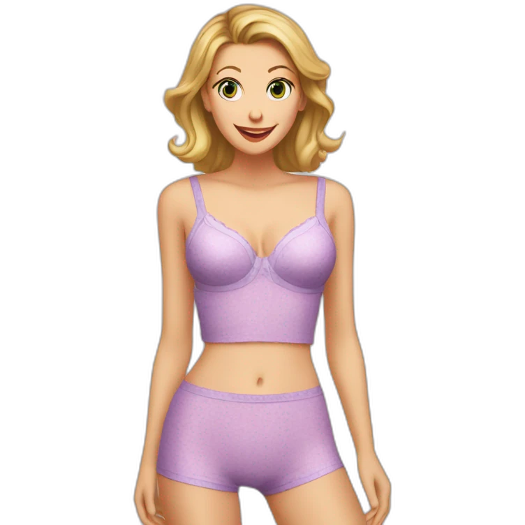 Rachel Riley underwear ok emoji