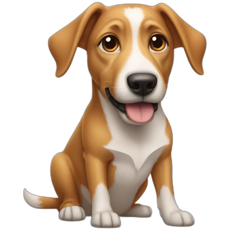 dog with Elon musk emoji