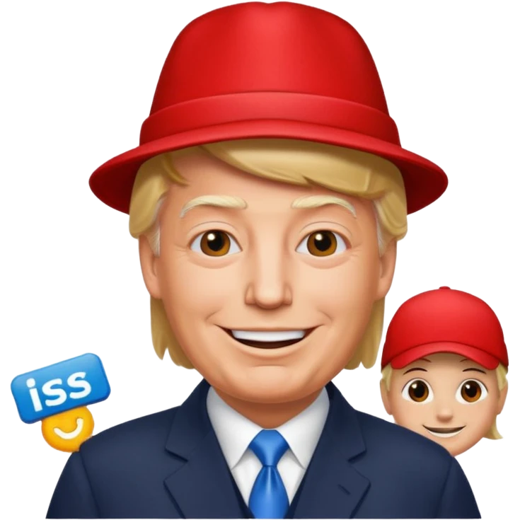 trump at walmart emoji