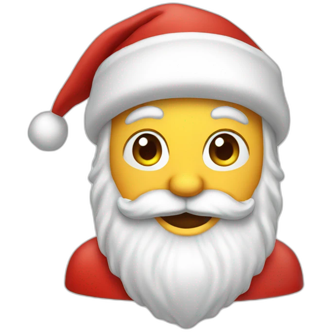 Santa Claus french emoji