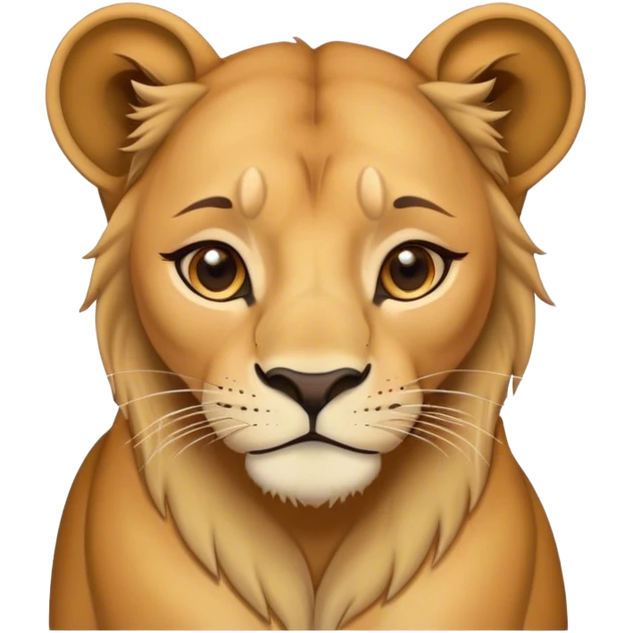 Lioness emoji