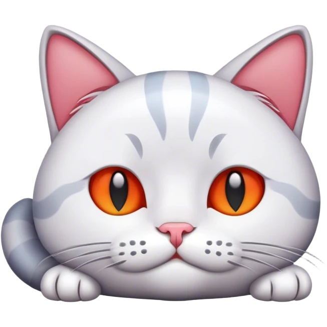 Tired cat emoji