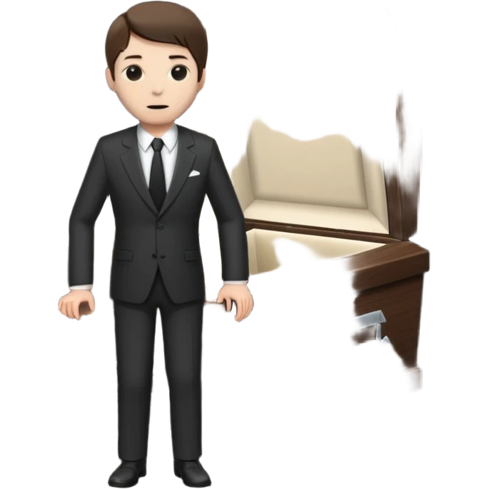 Tossed in coffin emoji