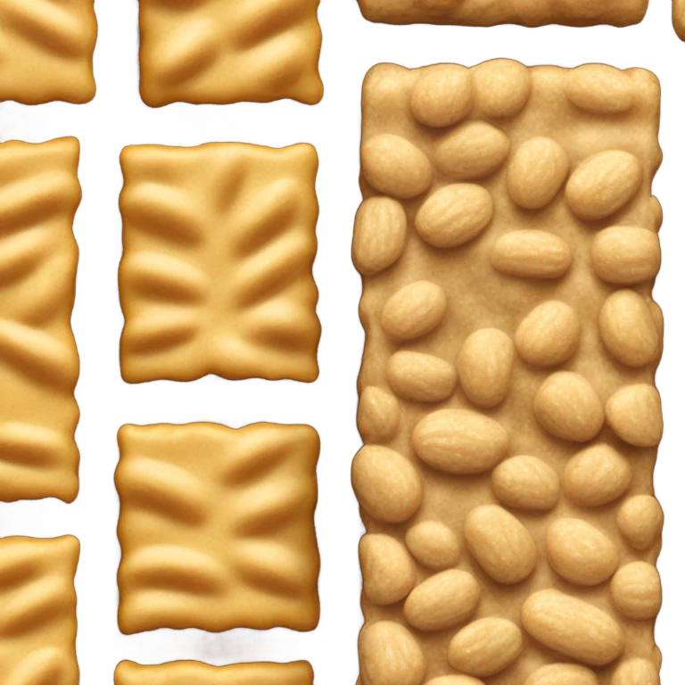 cereal bar in a packaging emoji